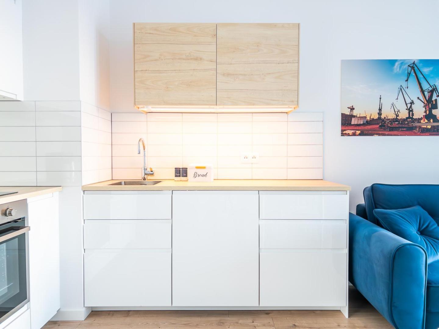 Apartament Z Dwiema Sypialniami + Parking Gdansk Bagian luar foto